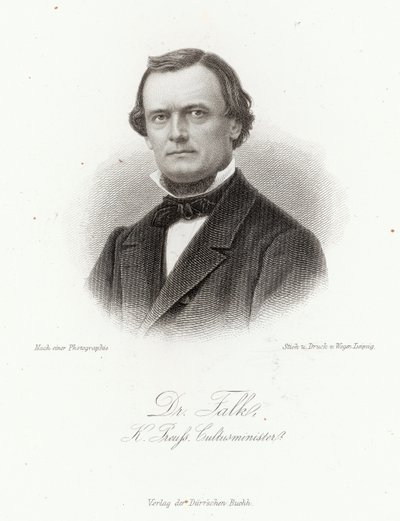 Dr Adalbert Falk (1827-1900) dans 